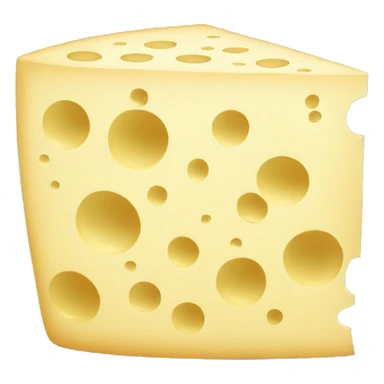 Swiss cheese sticker