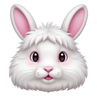 a cute rabbit says "Great!" sticker