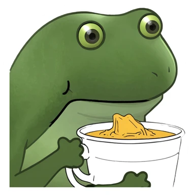 Starbucks large cup with extra whipped cream  sticker