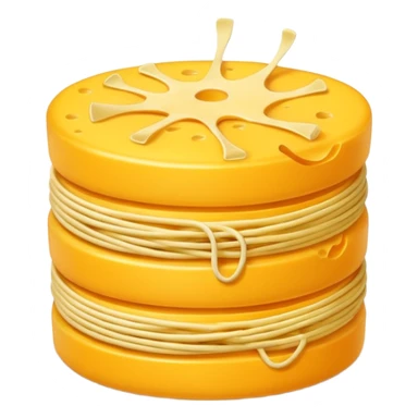 cheese threads sticker