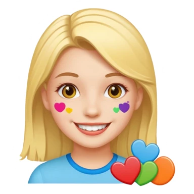 Stikers of girl sticker