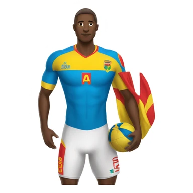 Maillot du congo sticker
