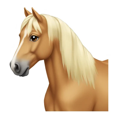 Palomino horse sticker