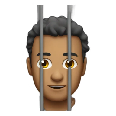 Sa m behind bars sticker