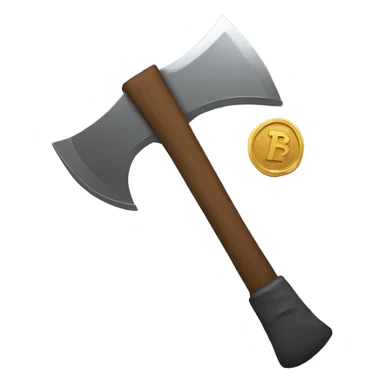 Make an emoji that has a coin design and an AX coin inside and it is for Discord sticker