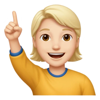 happy cheering  sticker