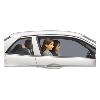 Modi and samantha driving sticker