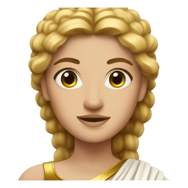 Greek goddess sticker