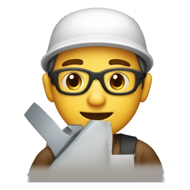 Framer cutting an express order sticker