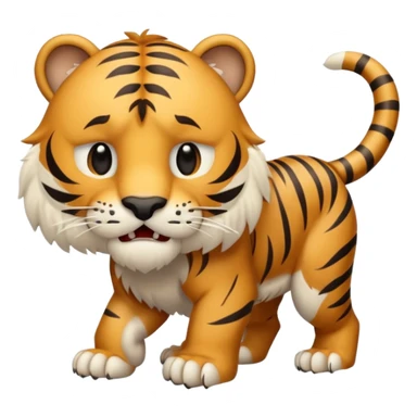 a Saber-toothed tiger Ice Age sticker