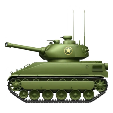 a tank emoji sticker