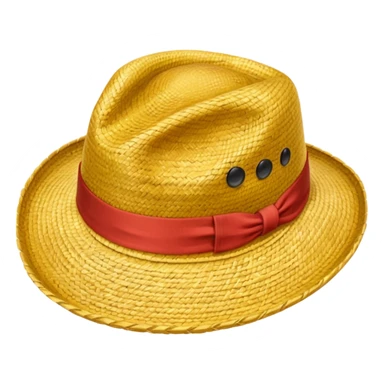 chapeau de paille de luffy one piece sticker