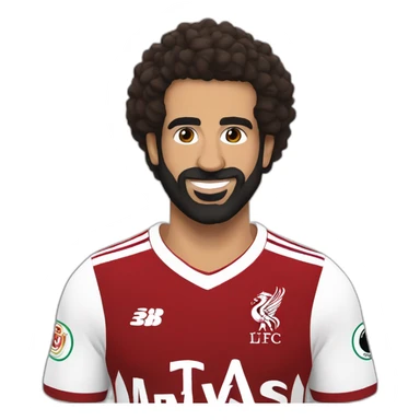 mo salah lfc sticker