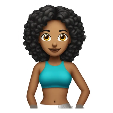 A black and Latina best friend with big butts sticker