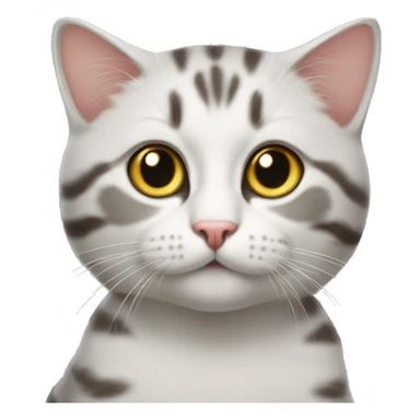 gözlük takan kedi sticker