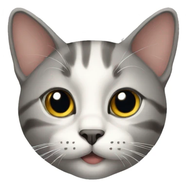 Cat giving the sideye sticker