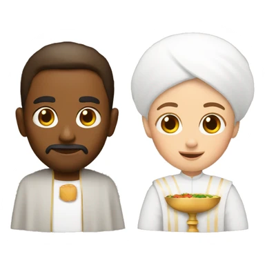 Saint and a Dinner sticker