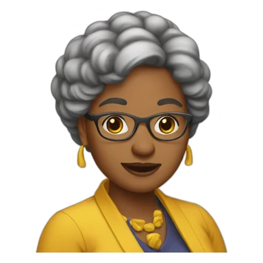 hawker auntie sticker