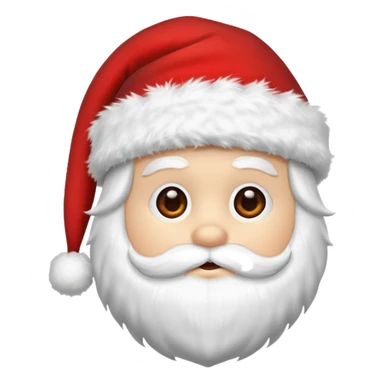 santa hat - only the hat itself, no face included sticker