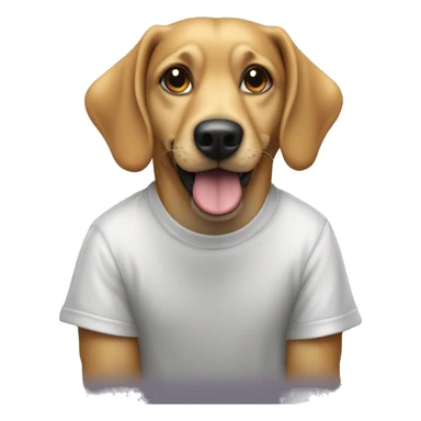 A hacker dog wearing Tubo Racng 39 t-shirt sticker