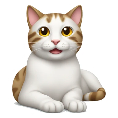 Cat relaxing  sticker
