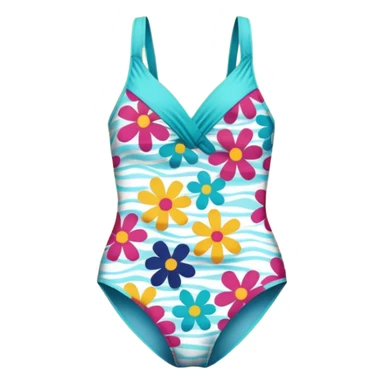 swimsuit on the floor sticker