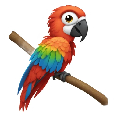 Macaw sticker