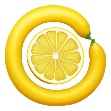 Lemon twist sticker