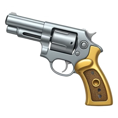 Mouth open with gun on it sticker