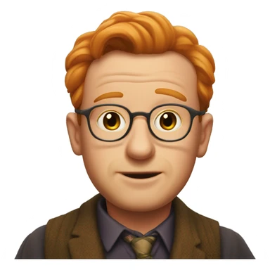mark williams as Arthur weasley sticker