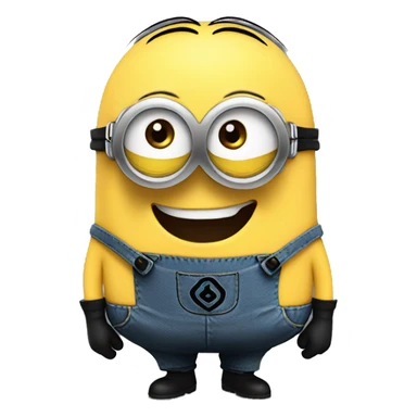 stewart the minion winking sticker