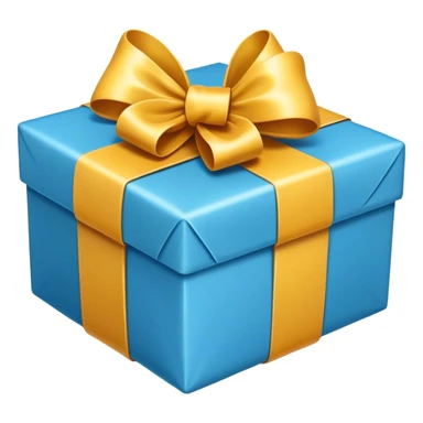 a rectangle gift sticker