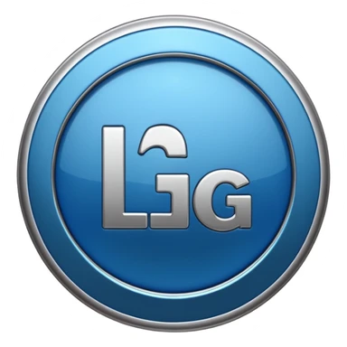 Lg logo sticker