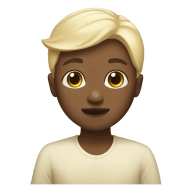 cream cute daily act sticker