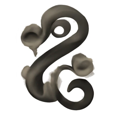 Create an emoji blending surrealism and abstract art with a dark academia vibe. Use a classic 1900s color palette and incorporate early 20th-century paint and paper textures. The emoji should evoke mystery and artistic sophistication sticker