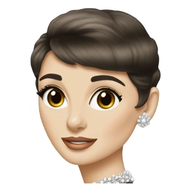  Audrey Hepburn  sticker