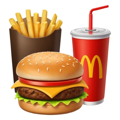 1990’s McDonald’s meal sticker