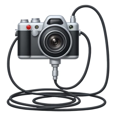 a sensor with a camera and a wire and a sensor for tracking sticker