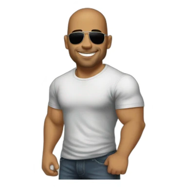 Dominic Toretto sticker