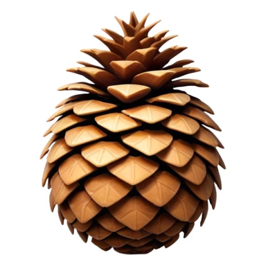 pinecone sticker