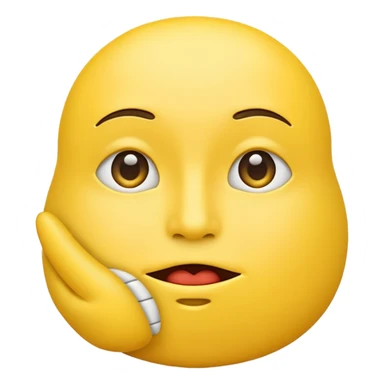 Make a new shushing emoji sticker