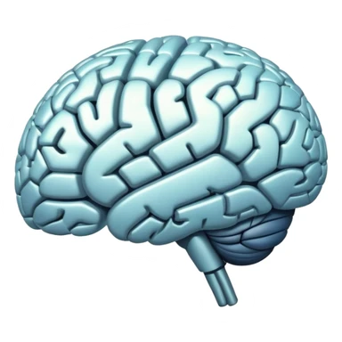 AI brain without barriers or chains, free-thinking AI sticker