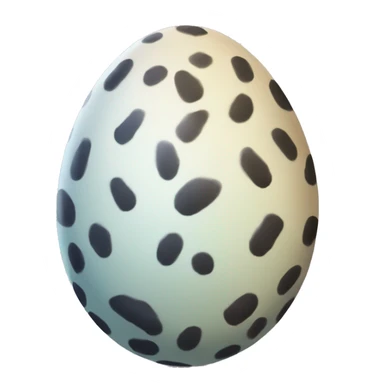 speckled dinosaur egg sticker