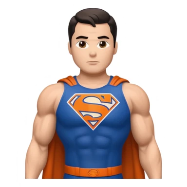 Superman new york knicks sticker