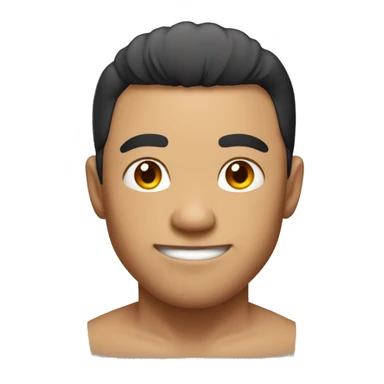 Big buff chinese man sticker