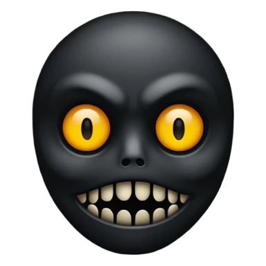 disturbing small icon sticker