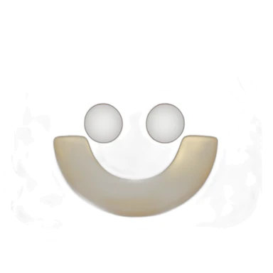 Chocolate mole with a bitten tail sticker