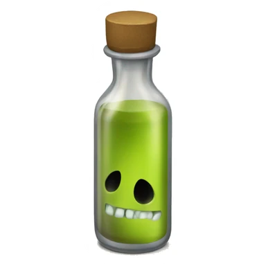 elixir for zombie to become human  sticker