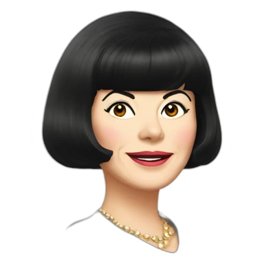 Mireille mathieu sticker