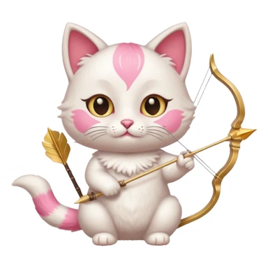 Gato cupido sticker